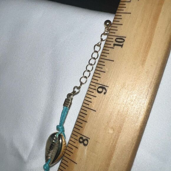 Boho Gold Tone and Genuine Shell 10” Anklet/Bracelet - Picture 4 of 5